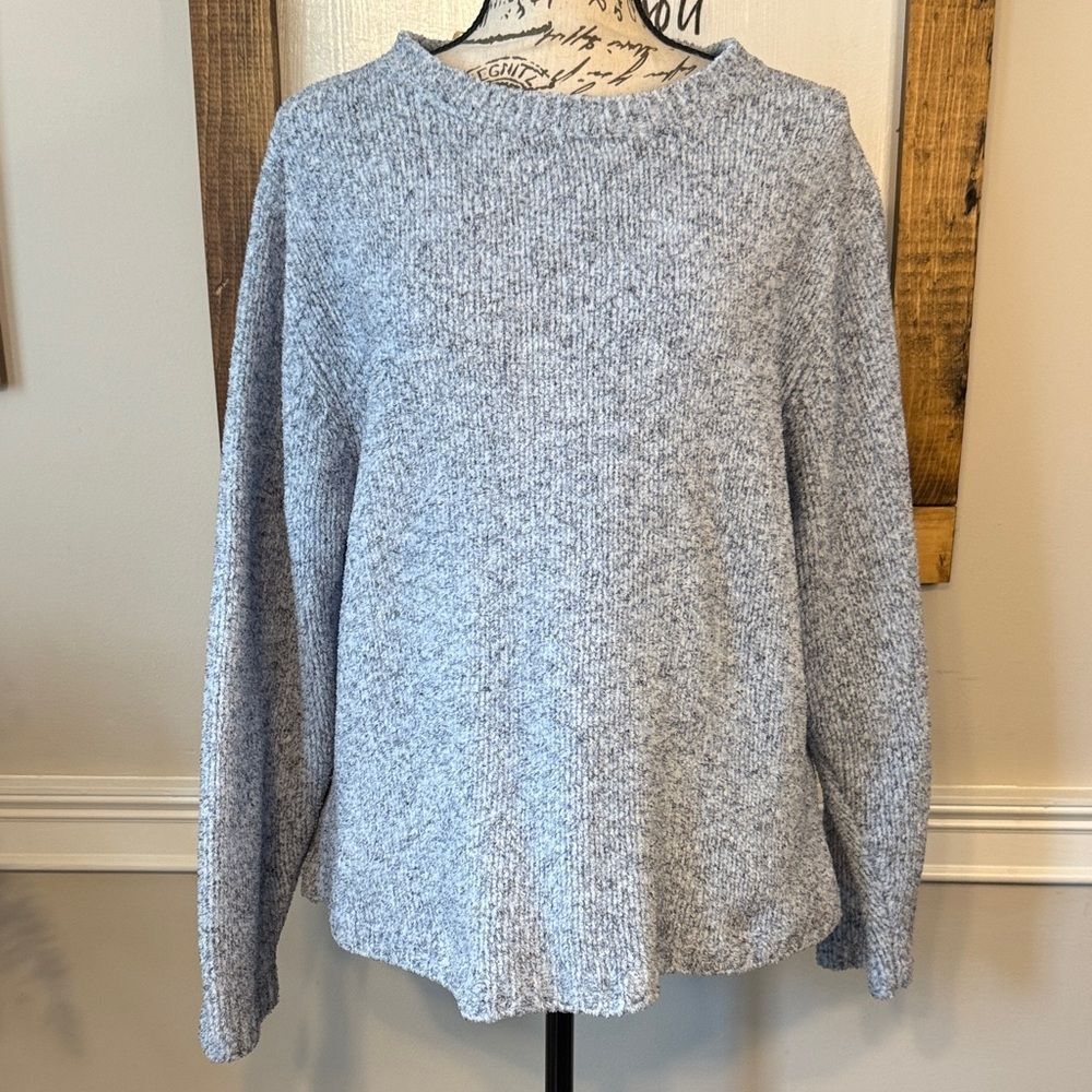 Colorado Clothing Luxury Knits Marbled Gray Sweater